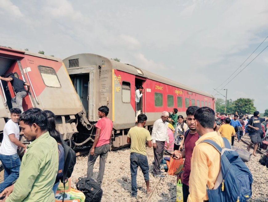 Gonda रेल हादसा : लोको पायलट का दावा - "ट्रेन हादसे से पहले सुनी थी धमाके की आवाज"