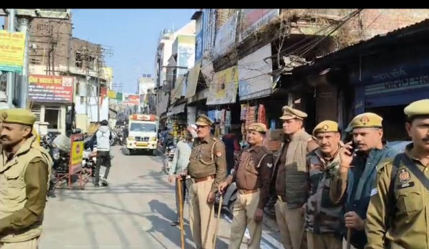 Saharanpur News : 6 दिसम्बर के मद्देनजर पुलिस प्रशासन अलर्ट